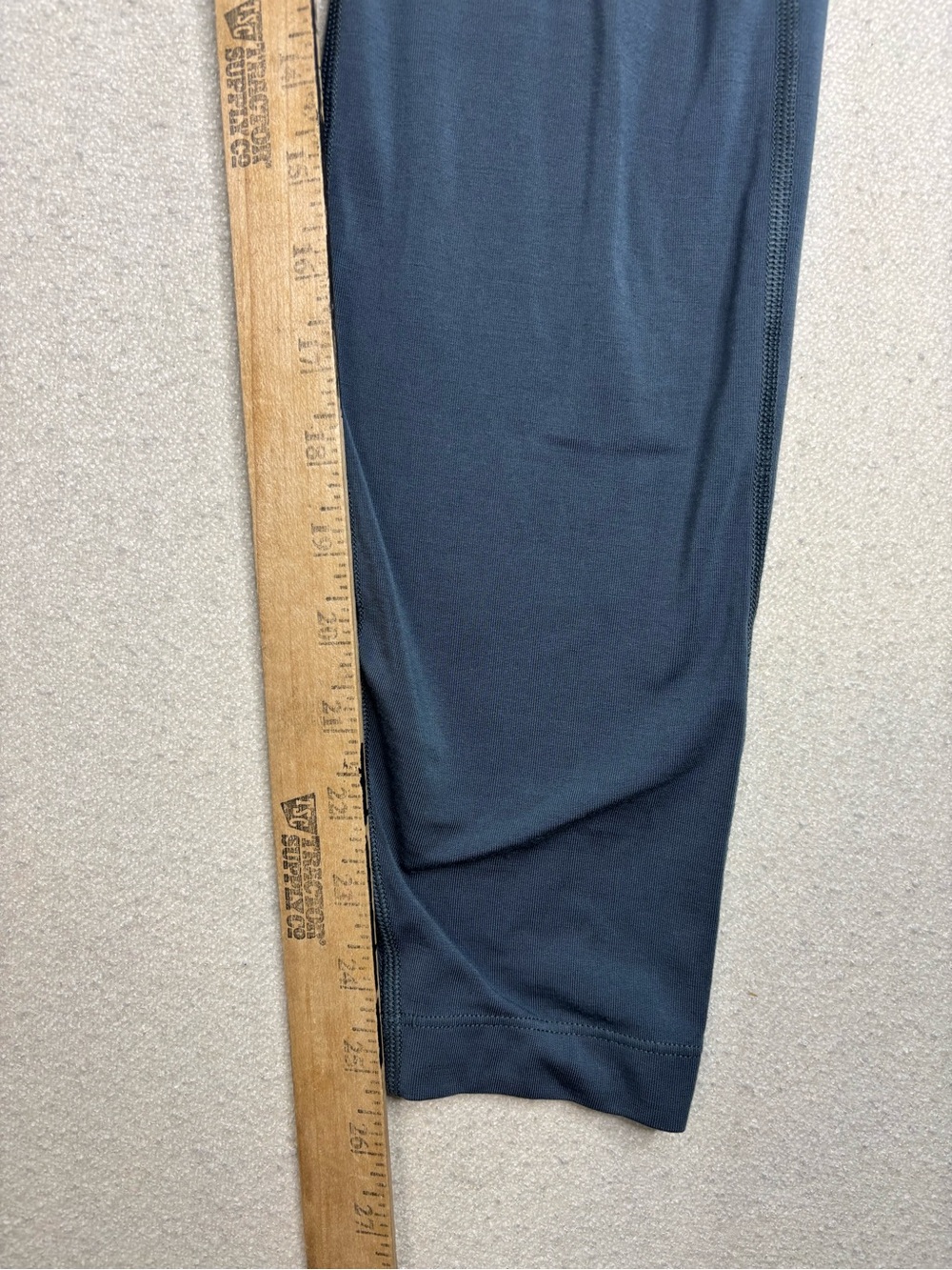 Allbirds Women’s Merino Wool Blend High Rise Blue Gray Leggings Size Medium M - Picture 7 of 8